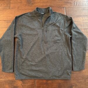 The North Face Skyline 1/2 Zip Men's Size XL Fleece Pullover Dark Grey Heather